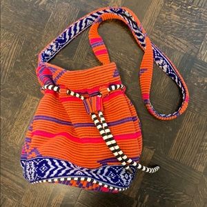 *2/$15 or 3/$20 *Zara boho knit bucket bag*